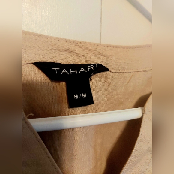 TAHARI - Women's Adjustable Length Sleeve Shirt - Picture 6 of 8